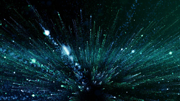 istock Particles dust abstract light bokeh motion titles cinematic background 1517041224