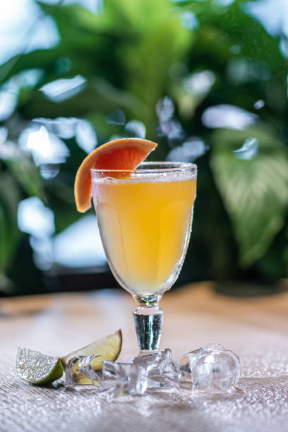 istock lemonade in glass or refreshing drink with grapefruit, lime and ice on table 1517257823