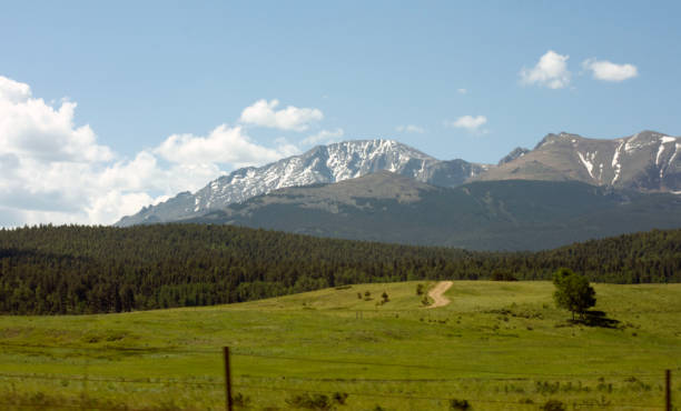 istock Landscape shot of mountain ranges. 1517286680