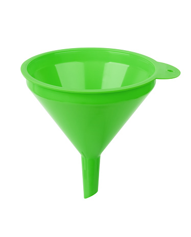 Funnel isolated on a white background
