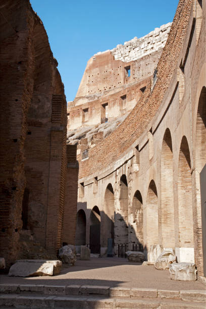 Rome - North part of Colosseum interior