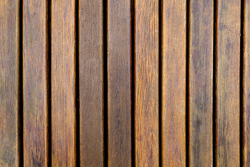 Old dark wood strips forming a wooden texture background