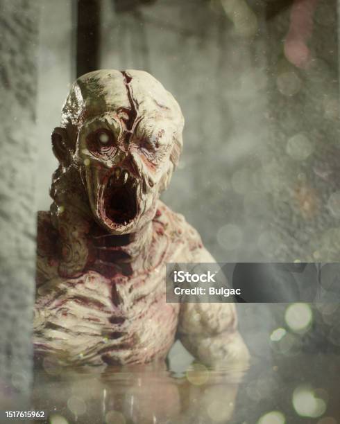 Grotesque Monster Stock Photo - Download Image Now - Monster - Fictional Character, Horror, Spooky