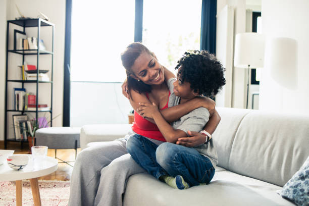 istock Young boy enjoys the time spent with his parent 1517693872