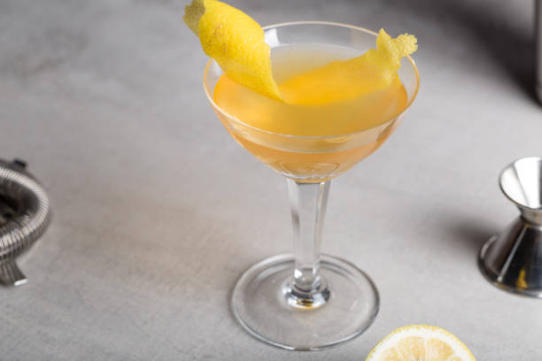 istock Sidecar Cocktail boozy brandy, orange liqueur and fresh lemon juice 1517844827