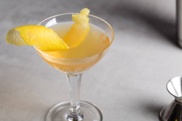 istock Sidecar Cocktail boozy brandy, orange liqueur and fresh lemon juice 1517845893