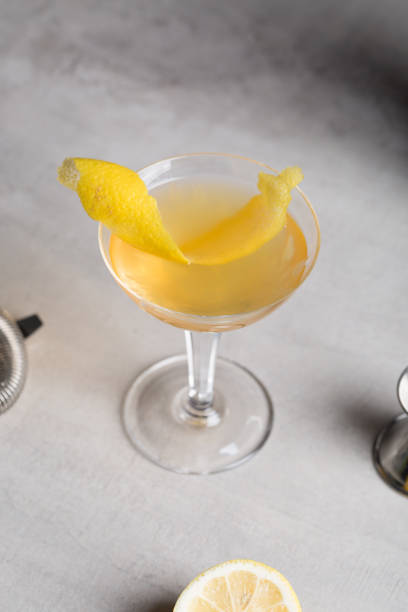 istock Sidecar Cocktail boozy brandy, orange liqueur and fresh lemon juice 1517846428