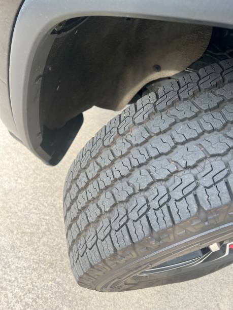 istock Close up of tire treads. 1517879450