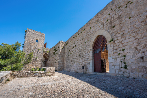 Entrance of Castle of Santa Catalina and Watchtower - Jaen, Spain