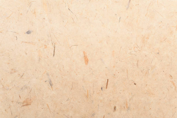 istock Brown mulberry paper texture background 1517968288