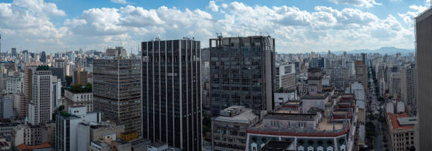 istock Sao Paulo cityscape panoramic view 1518052770