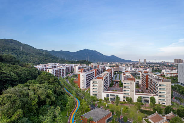 istock A bird's-eye view of modern urban architecture 1518121464