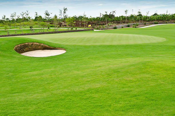 istock view landscape of golf course 151812932
