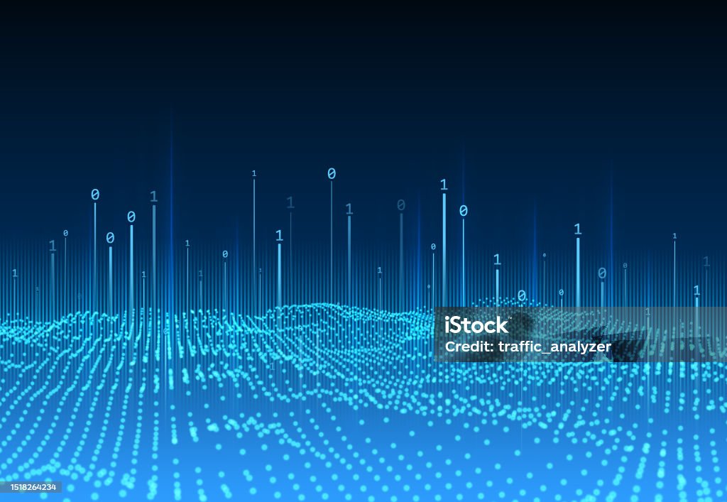Computer Background Landscape Tech Abstract Technical Landscape Background Stock Illustration - Download ...