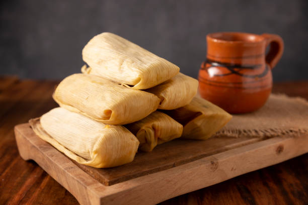 istock Tamales and mexican clay cup 1518424178