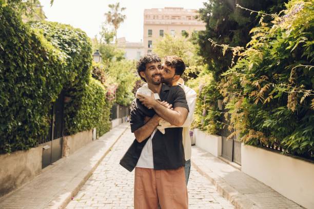istock LGBT gay couple concept. 1518464135