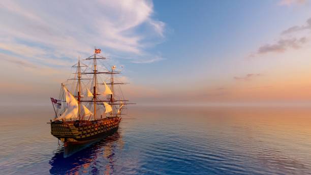 istock Vintage sailboat 1518469320