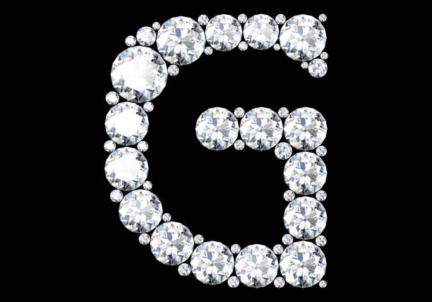 istock Diamond letters with gemstones (high resolution 3D image) 1518473298