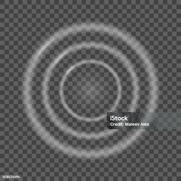 Capillary Ripples Gravity Capillary Water Waves Motion Produced By Droplet Realistic ...