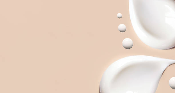 istock cosmetic smears cream texture on beige background 1518632390