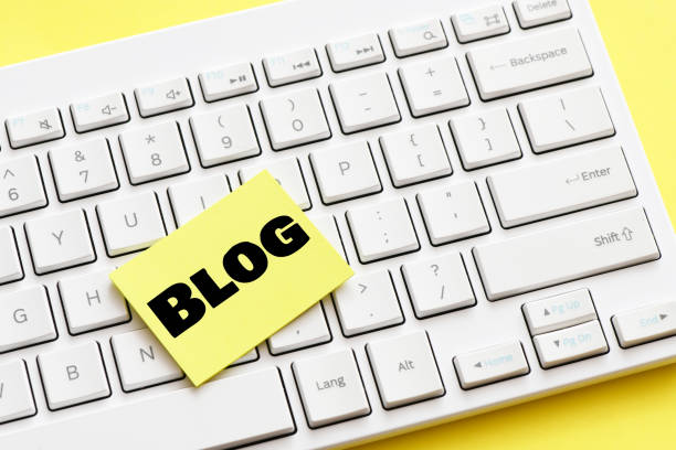 istock Blogging,blog concepts ideas. Business concept. 1518634985
