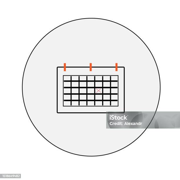 Now. Calendar Vector Calendar Stock Illustration - Download Image Now - Calendar, Calendar ...