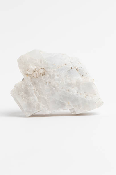 istock Calcite Specimen on White Background. Nature Treasures 1518680222