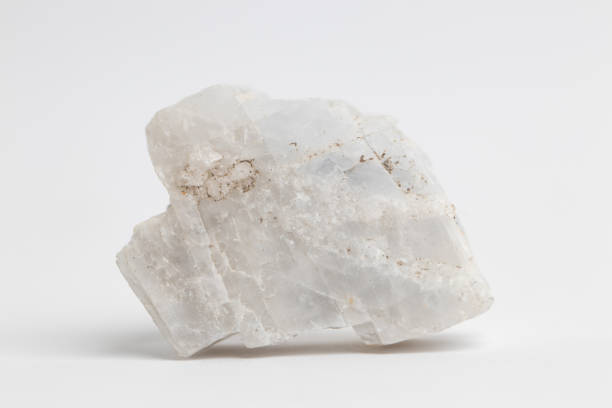istock Calcite Specimen on White Background. Nature Treasures 1518680234