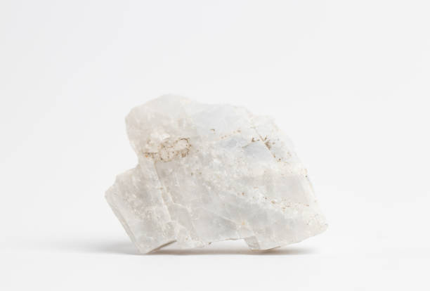 istock Calcite Specimen on White Background. Nature Treasures 1518680764