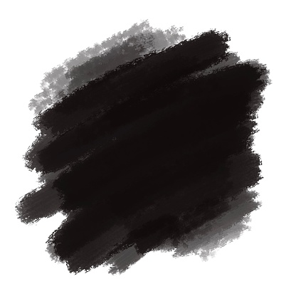 vector black , grunge brush strokes ink paint isolated on white background