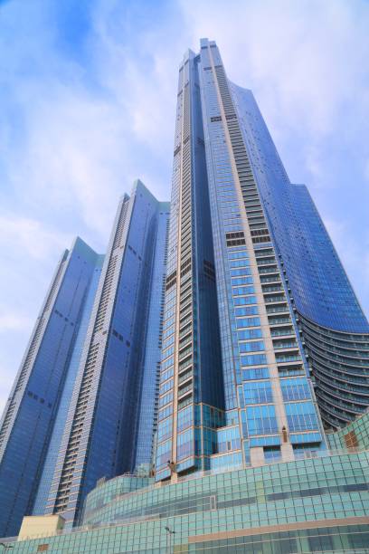 Haeundae LCT The Sharp modern urban development in Haeundae district of Busan, South Korea.