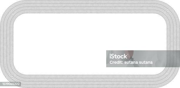 Chevron Rounded Edges Rounded Rectangular Chevron Frame With Copy Space Stock Illustration ...