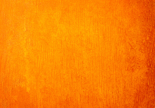 orange blank background. Texture of old wood