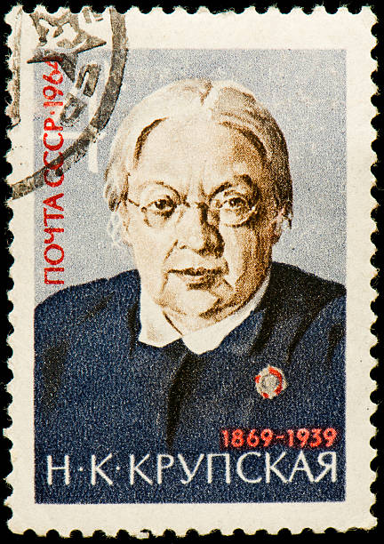 istock Soviet postage stamp dedicated to Nadezhda Krupskaya 151914315