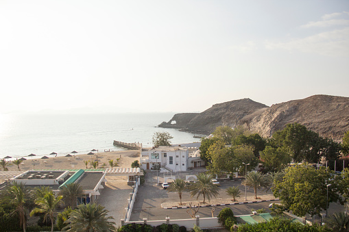 Bonitas vistas del Golfo de Adén en Yemen photo
