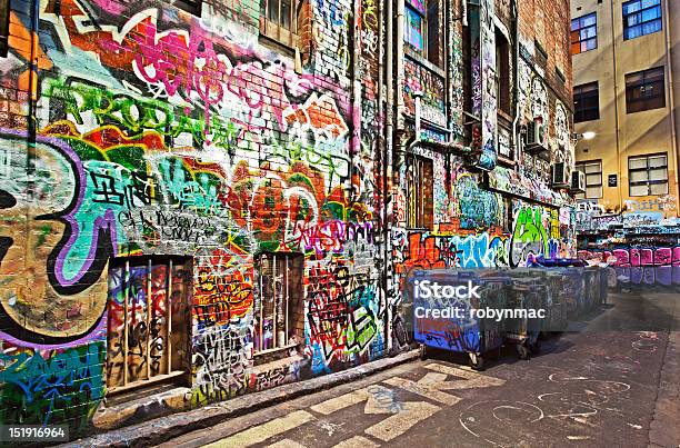 Graffiti Stock Photo - Download Image Now - Melbourne - Australia, Street Art, Country Road