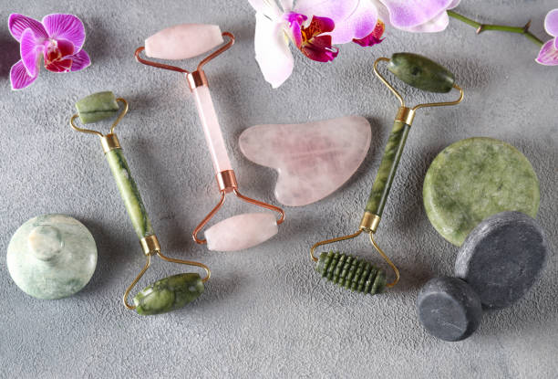 istock spa concept gua sha massage body and face care 1519214673