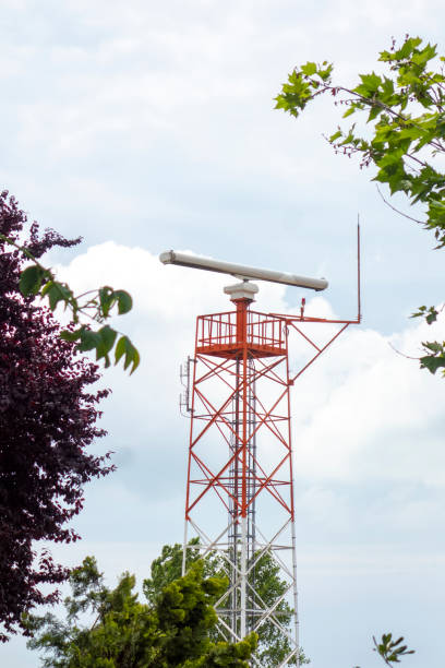 Free Stock Photo of Weather Sensor On Metal Tower | Download Free ...