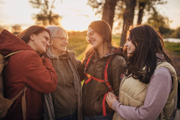 istock Happy family in nature 1519249174
