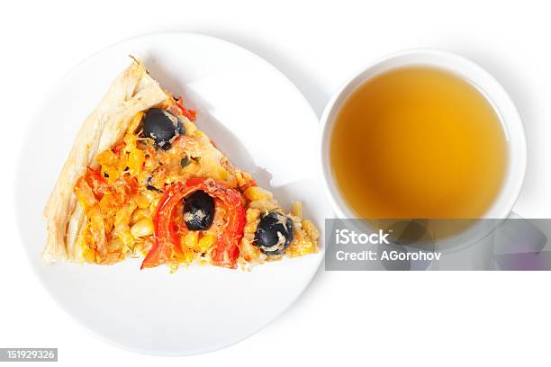 Fetta Di Pizza - Fotografie stock e altre immagini di Alimentazione non salutare - Alimentazione non salutare, Bibita, Cena