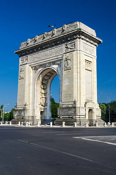 istock Arch of Triumph, Bucharest, Romania 151929964