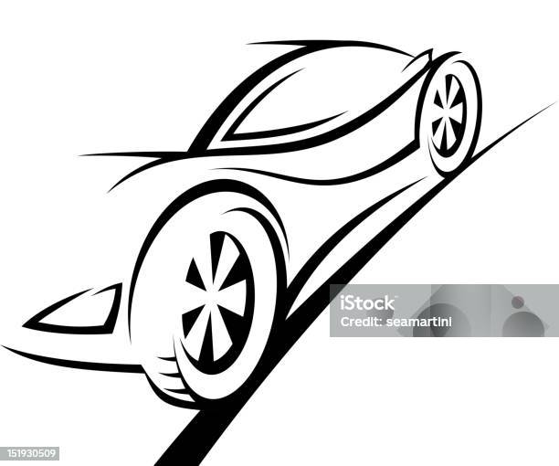 スポーツレースカー - イラストレーションのベクターアート素材や画像を多数ご用意 - イラストレーション, エンジン, カットアウト