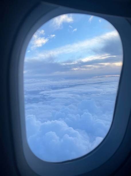 istock Close lookup from airplane window 1519318357