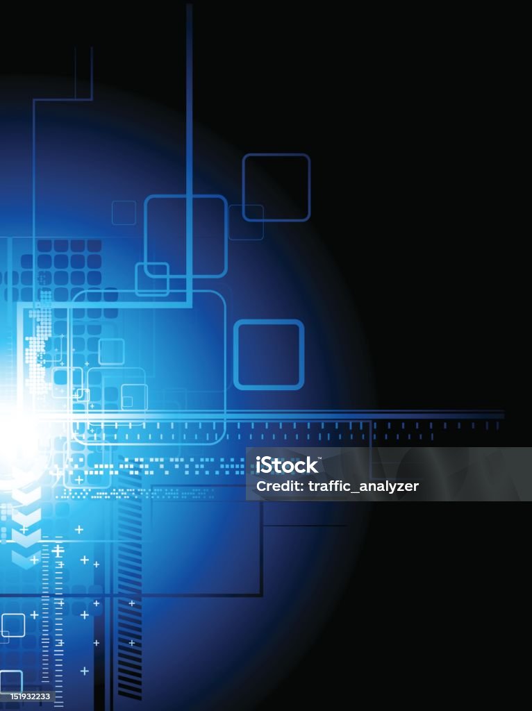 Technical Abstract Background Stock Illustration - Download Image Now ...