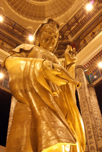 Kuan Yin Buddha Statue in Penang.