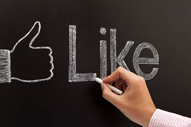 istock Hand drawing a thumbs up sign 151934020
