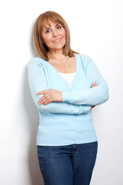 istock Content mature woman 151935102