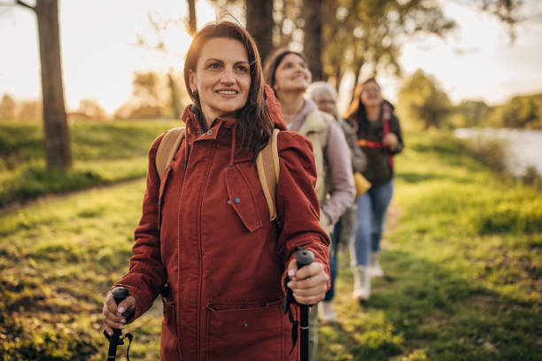 istock Family taking a walk in nature 1519365535