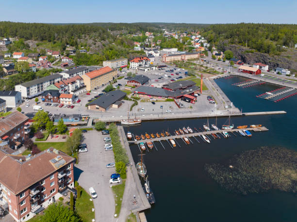 istock Aerial view of Valdemarsvik 1519414364