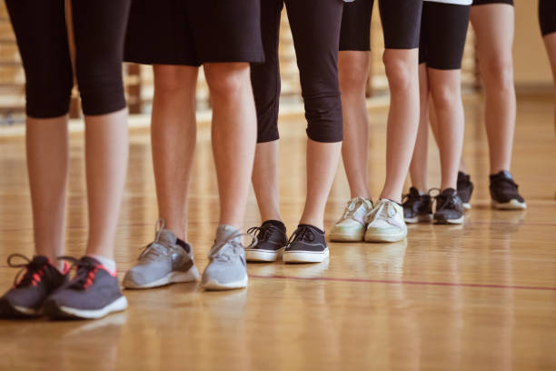 istock High school students during physical education in gym 1519417243